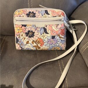 Vera Bradley Pastel Floral Crossbody Bag